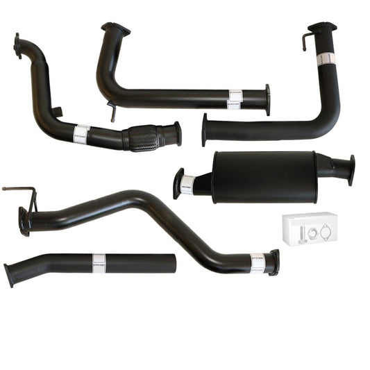Nissan Navara D40 2.5L non-DPF 3 inch turbo-back exhaust NI219-MO