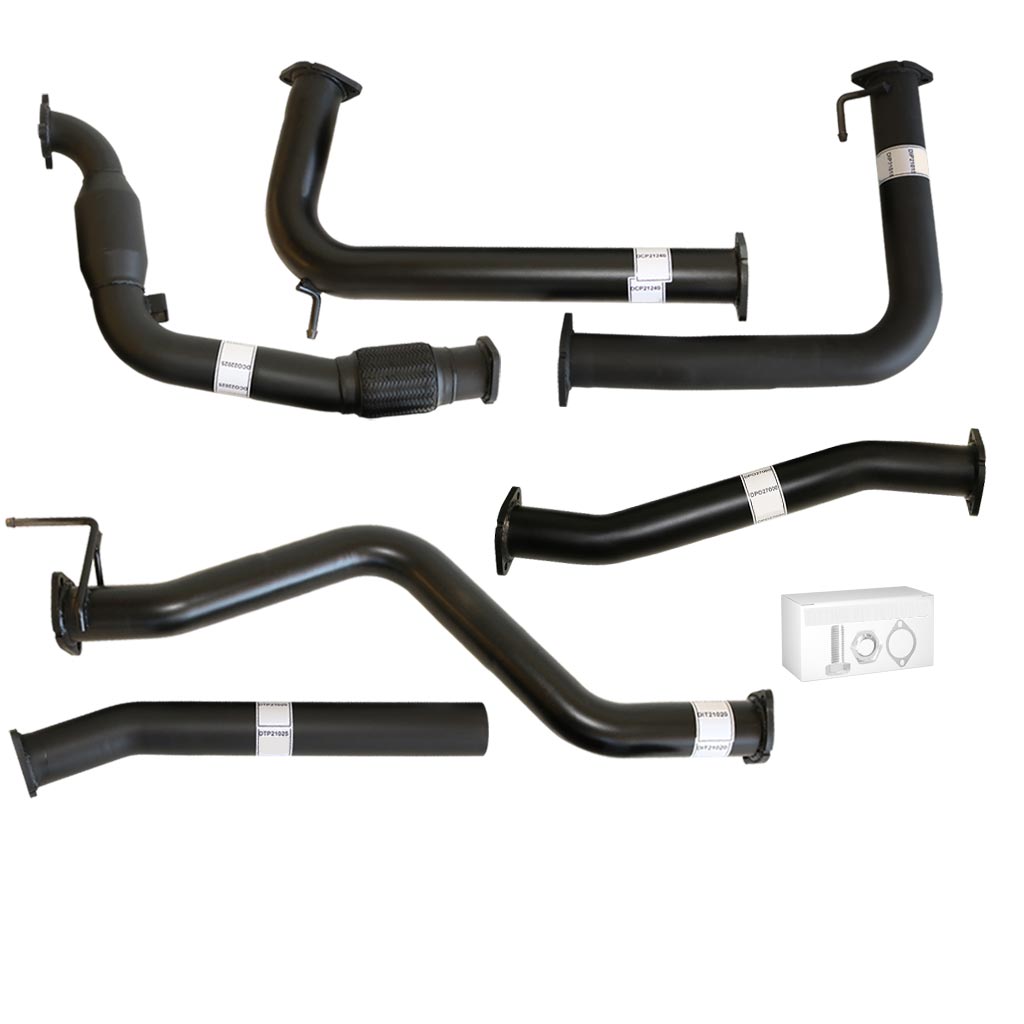 Nissan Navara D40 2.5L non-DPF 3 inch turbo-back exhaust NI219-PC