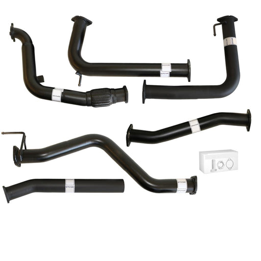 Nissan Navara D40 2.5L non-DPF 3 inch turbo-back exhaust NI219-PO