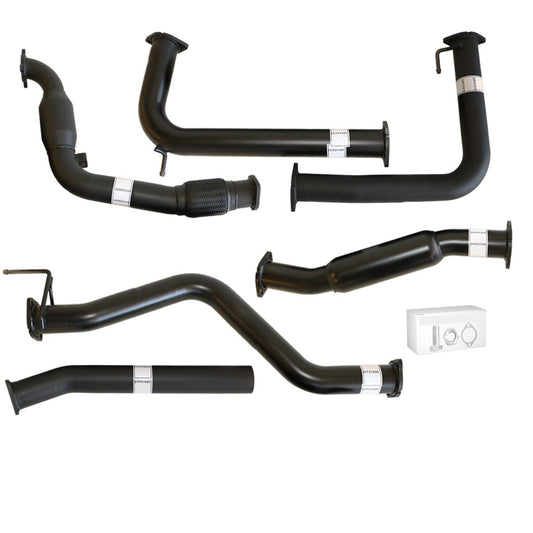 Nissan Navara D40 auto turbo-back exhaust