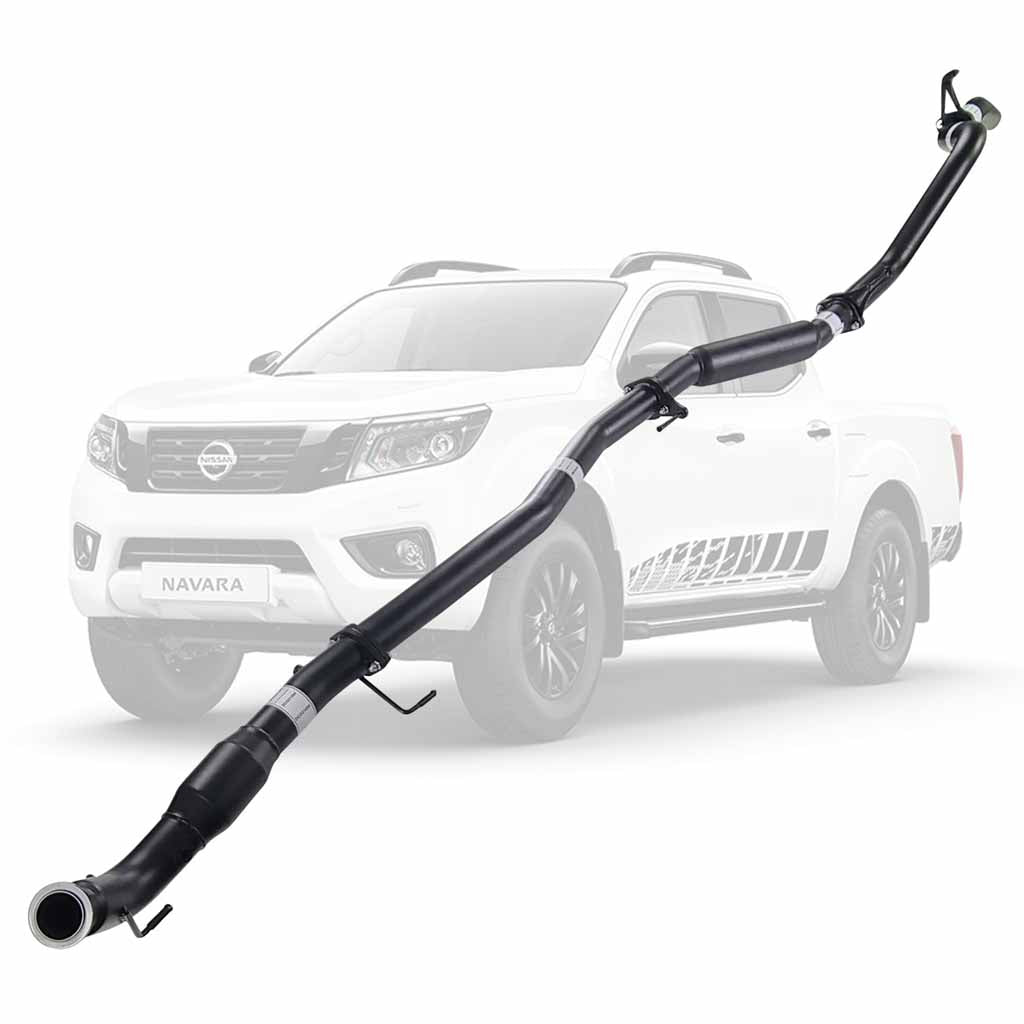 Nissan Navara D23 2.3L YS23DDTT 2015+ 3" Turbo-Back DPF Delete Exhaust With Hotdog And Cat – NI221-HC — NI221-HC