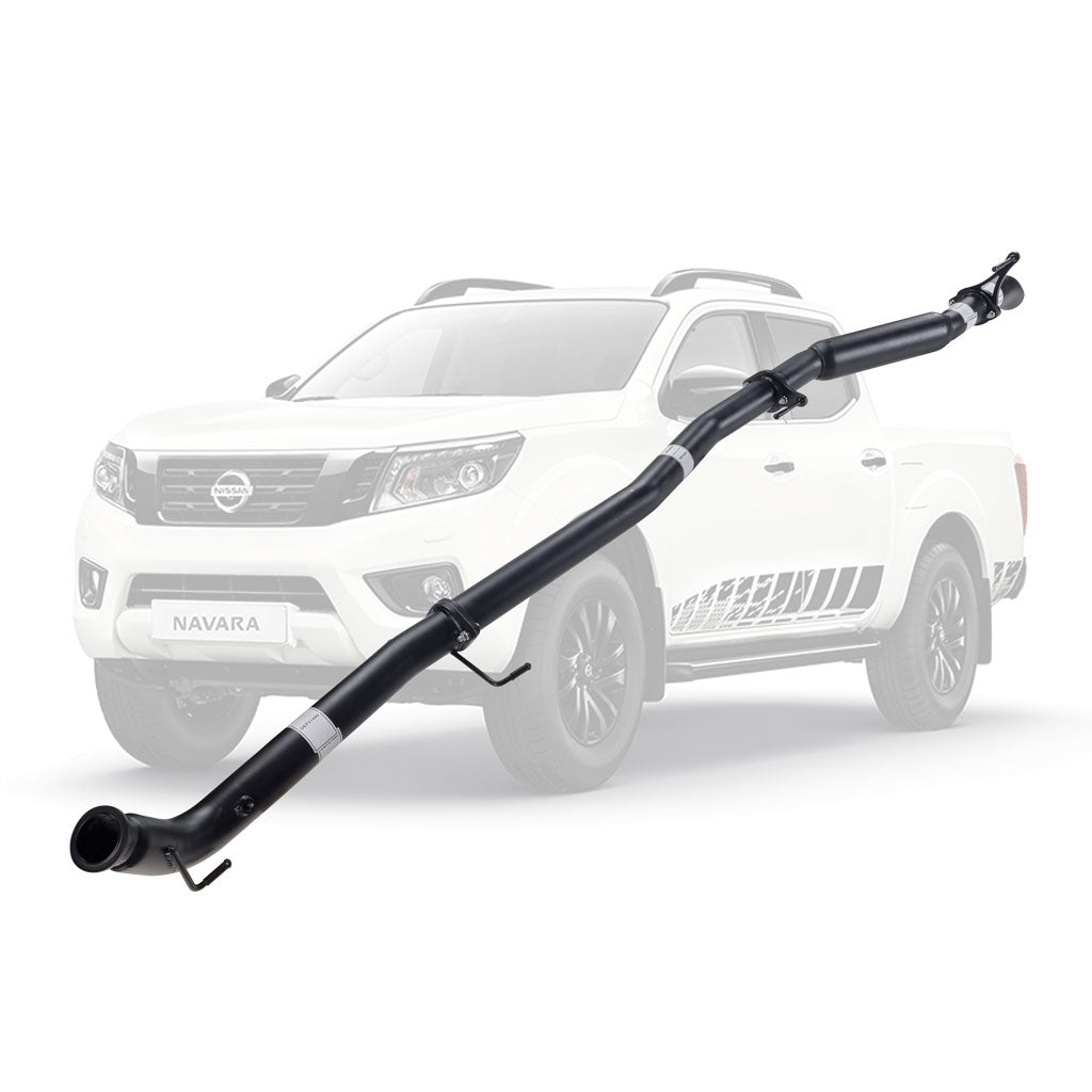 Nissan Navara D23 2.3L YS23DDTT 2015+ 3" Turbo-Back DPF Delete Exhaust With Hotdog Only – Diff Dumped – NI221-HOD — NI221-HOD