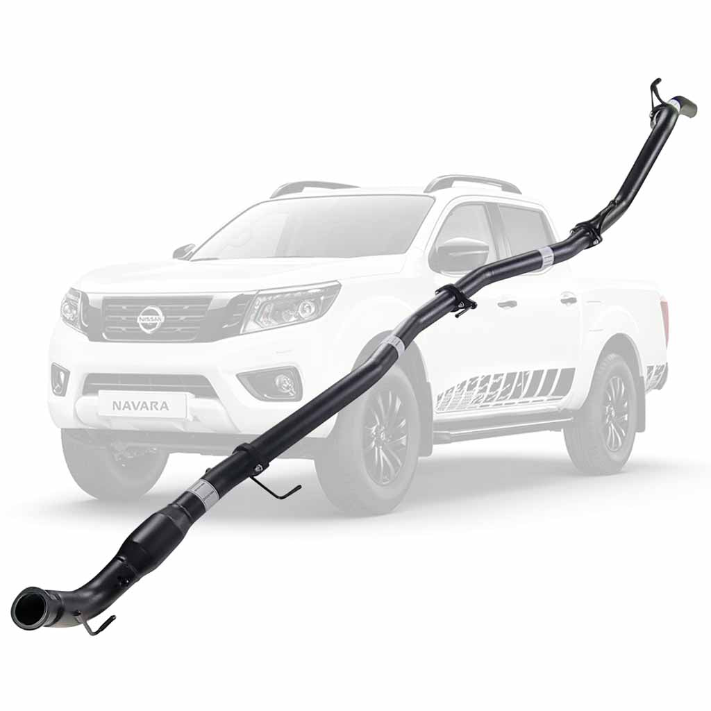 Nissan Navara D23 2.3L YS23DDTT 2015+ 3" Turbo-Back DPF Delete Exhaust With Cat And No Muffler – NI221-PC — NI221-PC