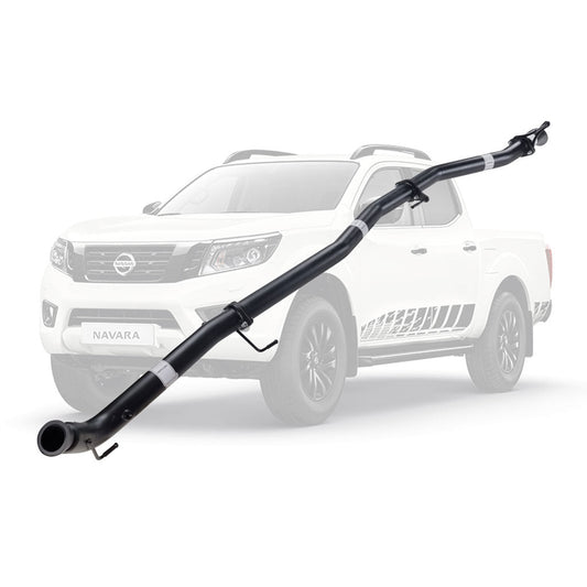 Nissan Navara D23 2.3L YS23DDTT 2015+ 3" Turbo-Back Exhaust With Pipe – Diff Dumped – NI221-POD — NI221-POD