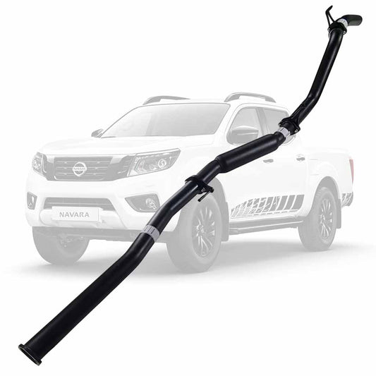 Nissan Navara D23 NP300 2014 Onwards 2.3L 3" DPF-Back Exhaust System - Aluminised Steel / Hotdog (Quiet) / Normal