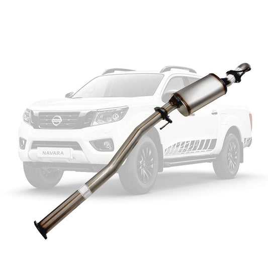 Nissan Navara D23 3 inch stainless DPF-back exhaust – NI222-MODSS