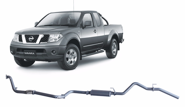 Redback 3-inch Turbo-Back, Large Muffler, No Cat – Nissan Navara D40 2.5L | NNX52800-PM