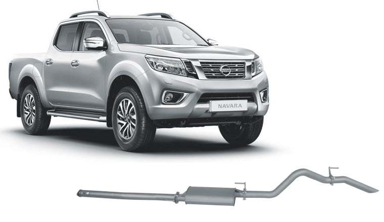 Redback 3-inch DPF-Back, Large Muffler – Nissan Navara NP300 2.3L Twin Turbo | NNX54200-PM