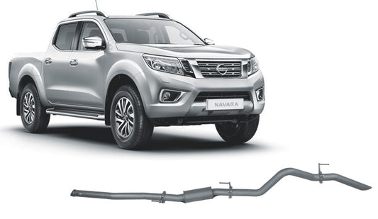 Redback 3-inch DPF-Back, Resonator – Nissan Navara NP300 2.3L Twin Turbo | NNX54200-PR