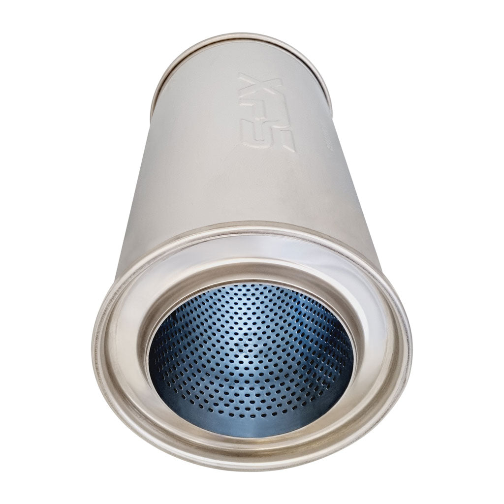 O-Series stainless round muffler