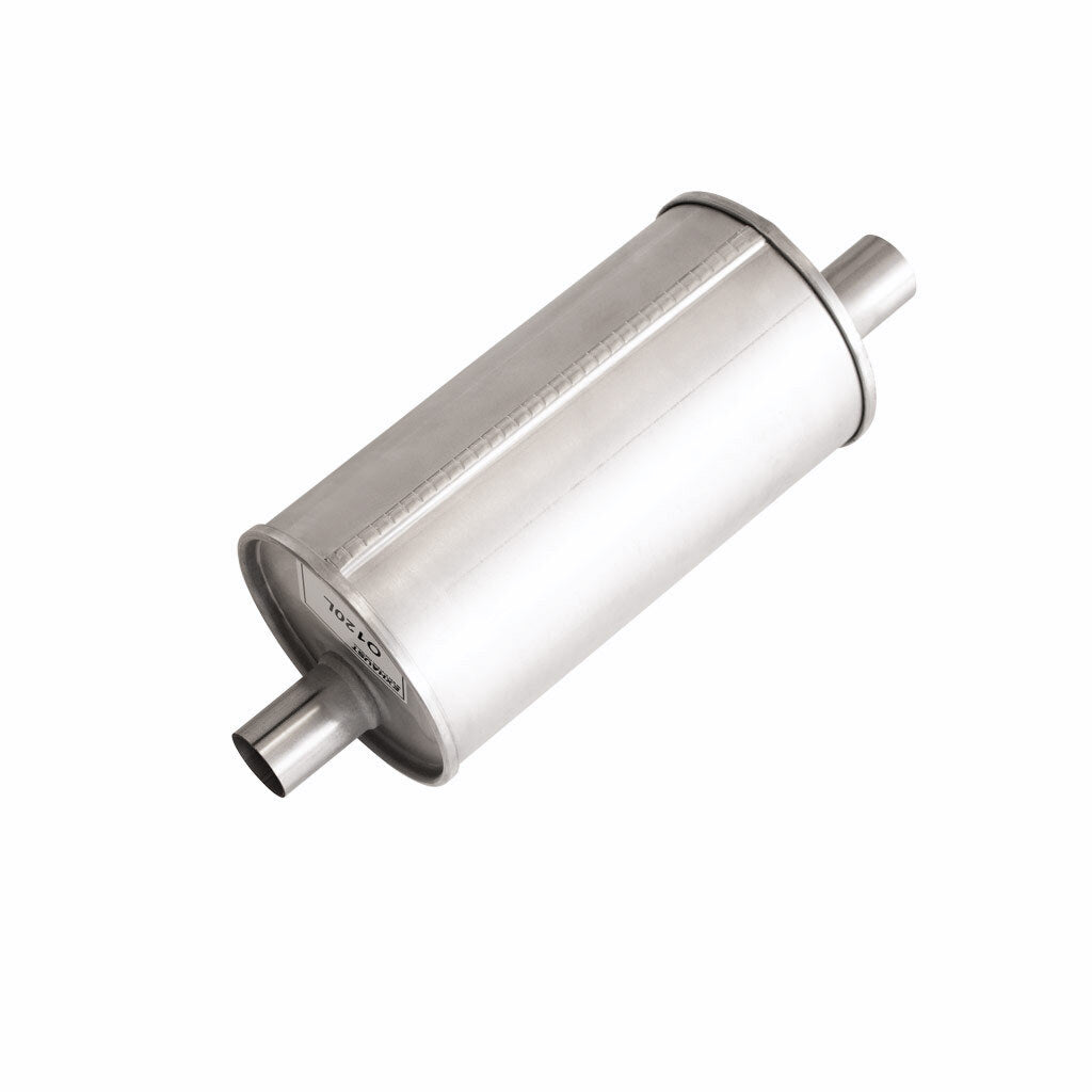 O-Series 6 inch round Triflow muffler