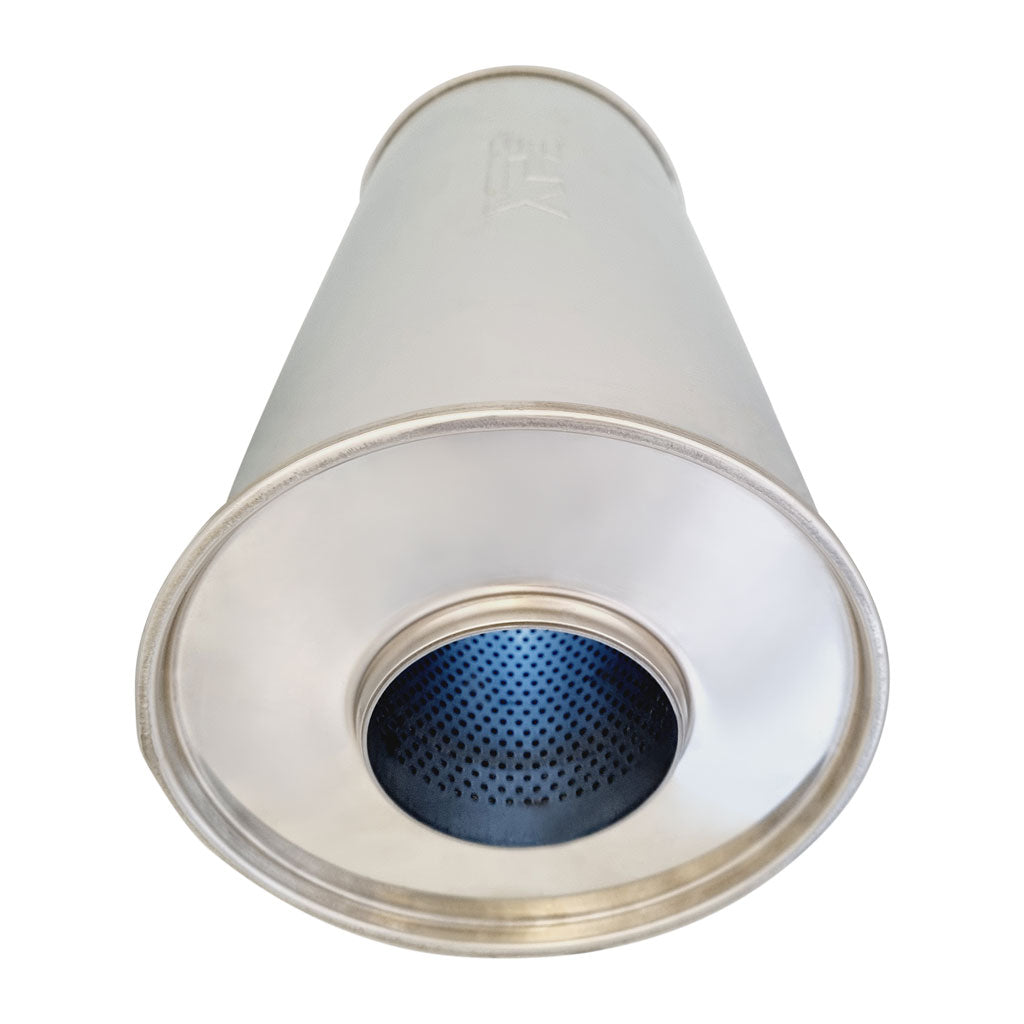 Q-Series 8 inch round 304 stainless muffler