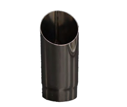Redback 2" to 2.5" Angle-Cut Exhaust Tip – 12" Long | RAC034