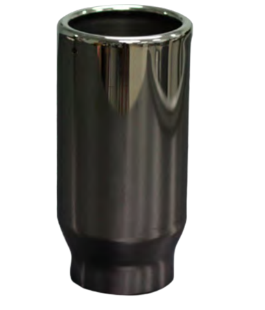 Redback 2" Inlet Straight Cut Rolled In Exhaust Tip | RRX039