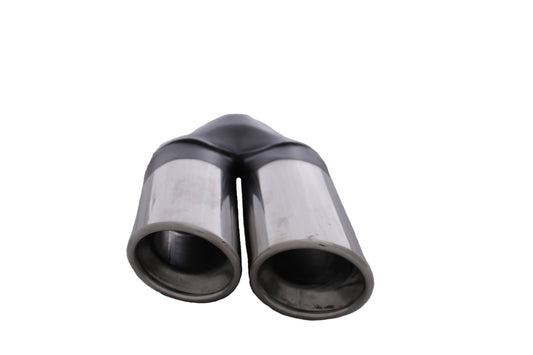 Redback 2.25" Inlet Twin 3" Inner-Cone Exhaust Tip | RYP012