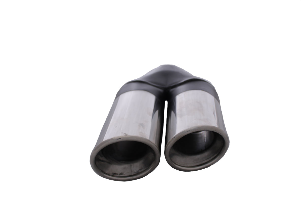 Redback 2 1/4" Inlet Twin Outlet Inner Cone Exhaust Tip | RYP013