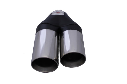 Redback 2.25" Inlet Twin 3" Staggered Inner-Cone Exhaust Tip | RYP041