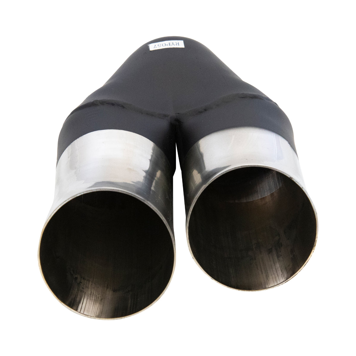 Redback 2.25" Inlet Twin 3" Dump Exhaust Tip | RYP057