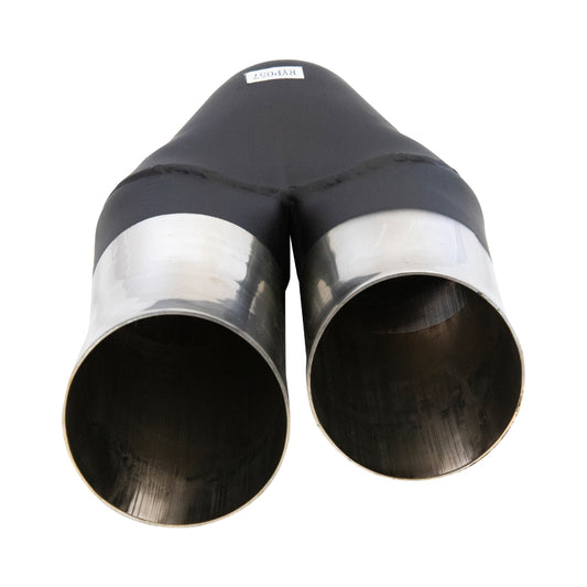 Redback 2.25" Inlet Twin 3" Dump Exhaust Tip | RYP057