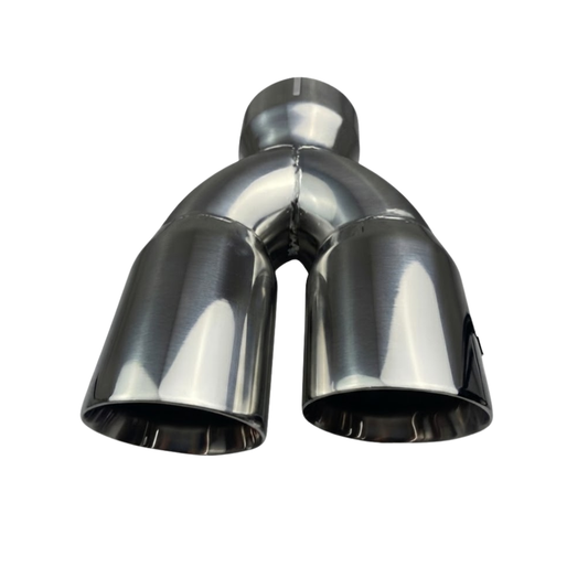 Redback Right-Hand Twin 3" Clamp-On Exhaust Tip | RYP102