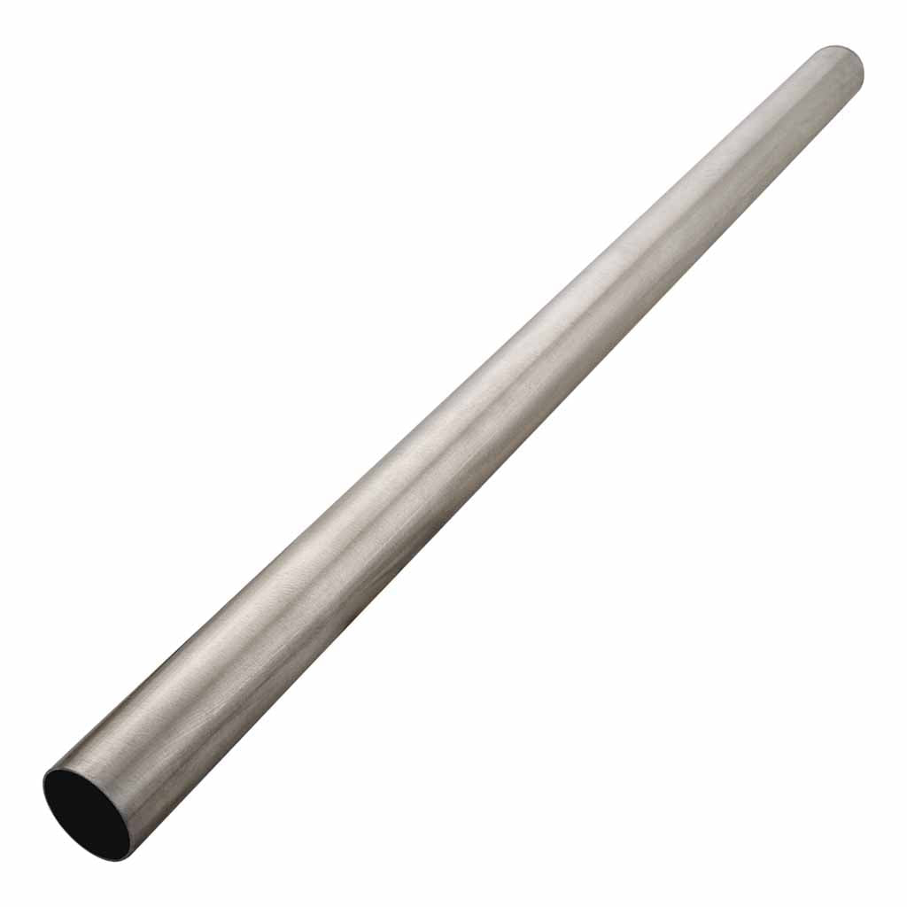 Brushed 304 stainless straight exhaust tube