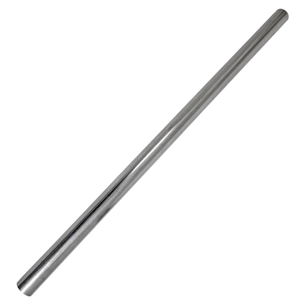 409 stainless straight exhaust tube