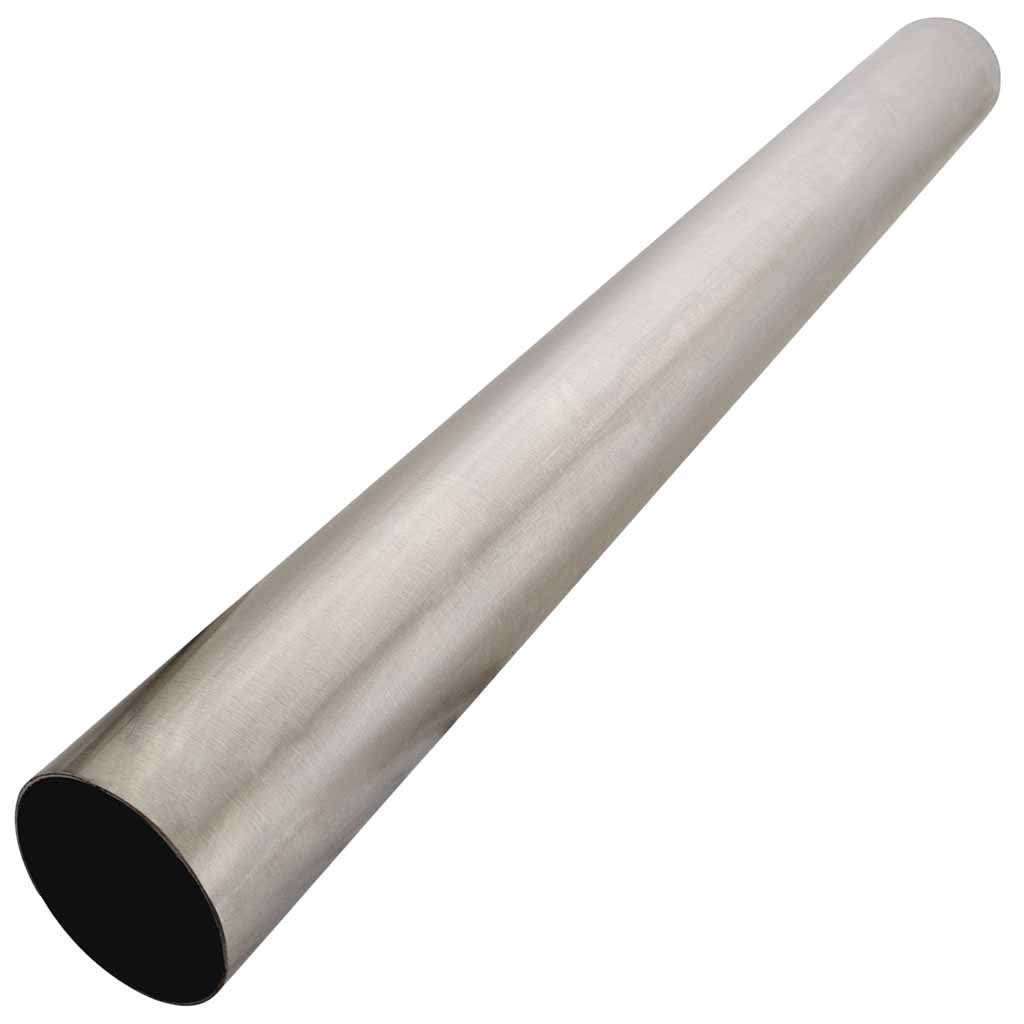 SST400-304B-3M — 4 Inch Tube Brushed 304 Stainless Steel x 1.5mm - 3m Length
