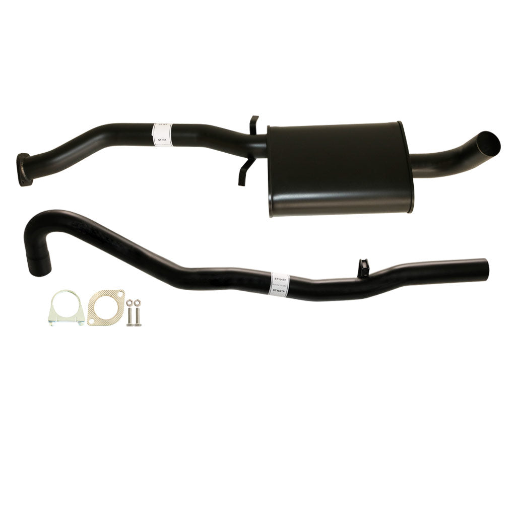 Holden Commodore VL Turbo V8 2.5 inch cat-back with Everflo muffler and tailpipe ST101-104TP