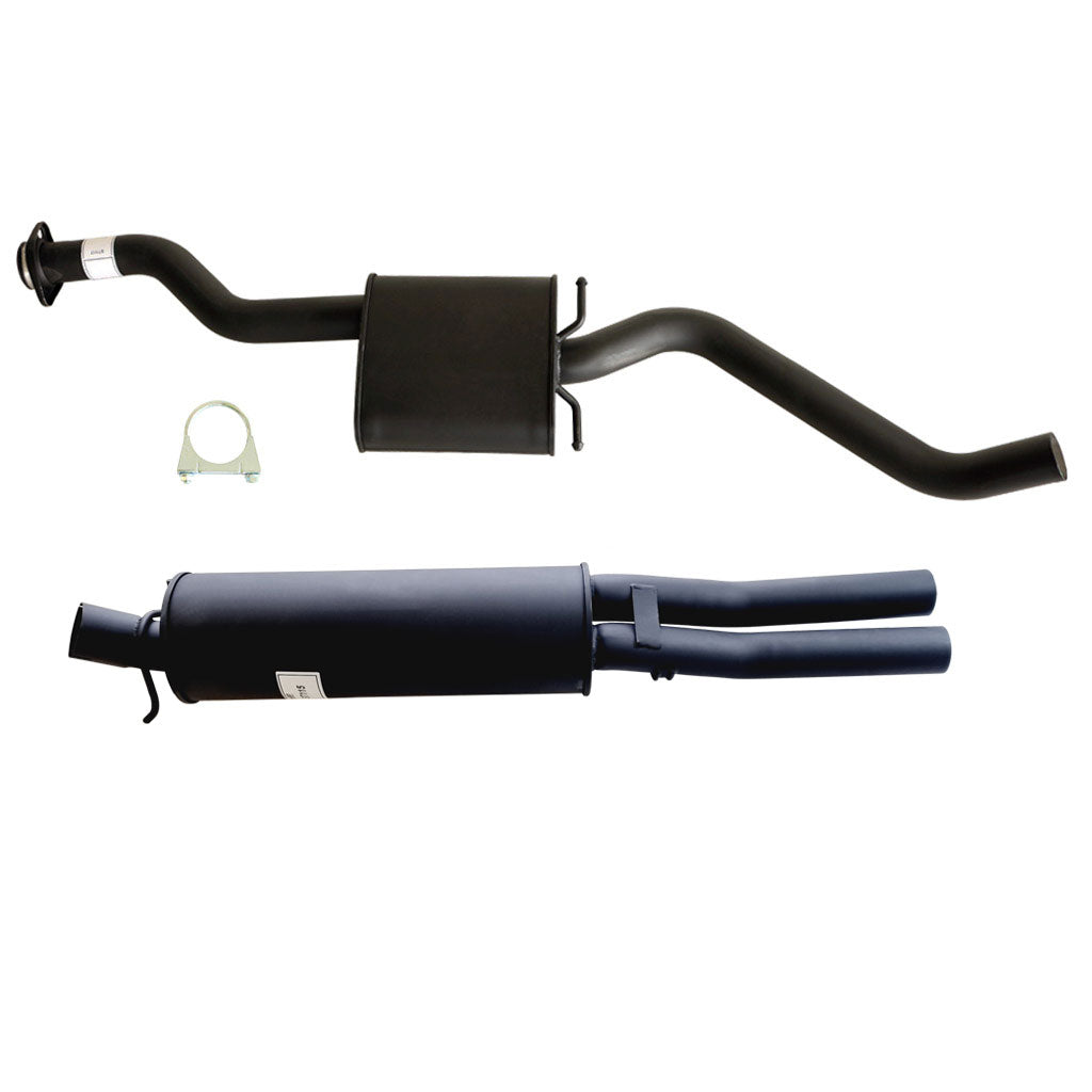 Holden Commodore VS V6 sedan IRS 2.5 inch cat-back with two Everflo mufflers and rear dual outlet ST117-115