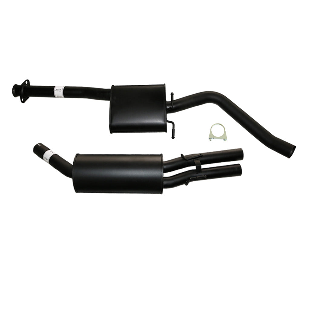 Holden Commodore VT-VY V6 sedan 2.5 inch cat-back with two Everflo mufflers dual outlet ST120-125