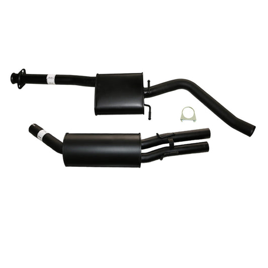 Holden Commodore VT-VY V6 sedan 2.5 inch cat-back with two Everflo mufflers dual outlet ST120-125