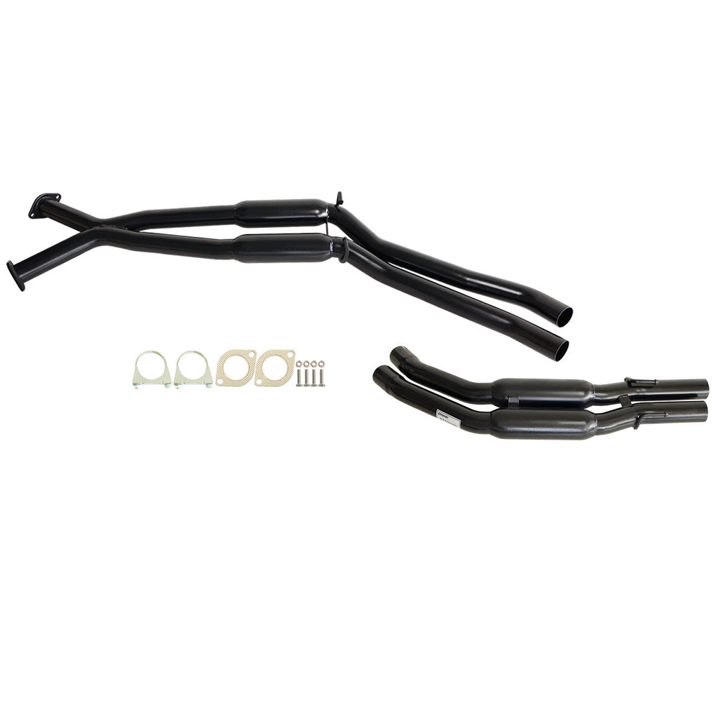 Holden Commodore VT-VZ twin 2.5 inch front and rear hotdog exhaust - ST130HD-131HD