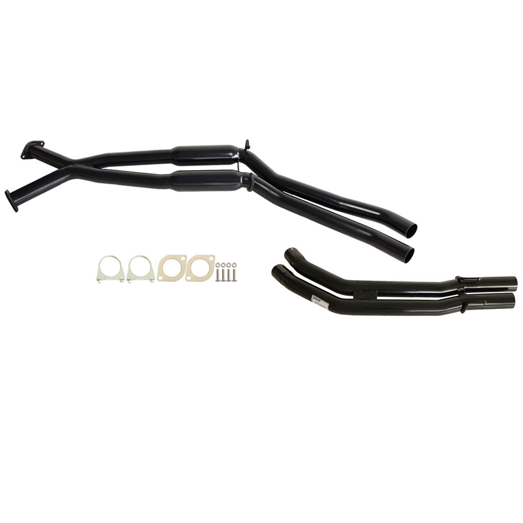 Holden Commodore VT-VZ twin 2.5 inch front hotdog rear tailpipe exhaust - ST130HD-131TP
