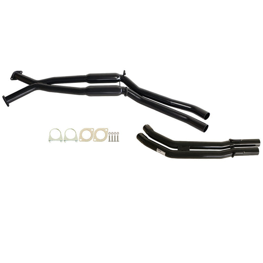 Holden Commodore VT-VZ twin 2.5 inch front hotdog rear tailpipe exhaust - ST130HD-131TP