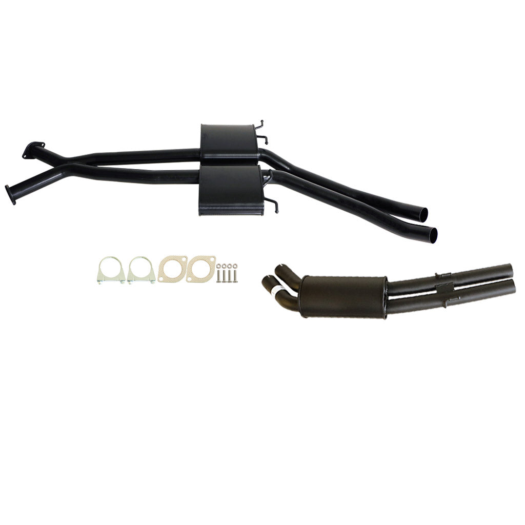 Holden Statesman WH–WL V8 Twin 2.5" Cat-Back – Front + Rear Mufflers – ST133-135 — ST133-135