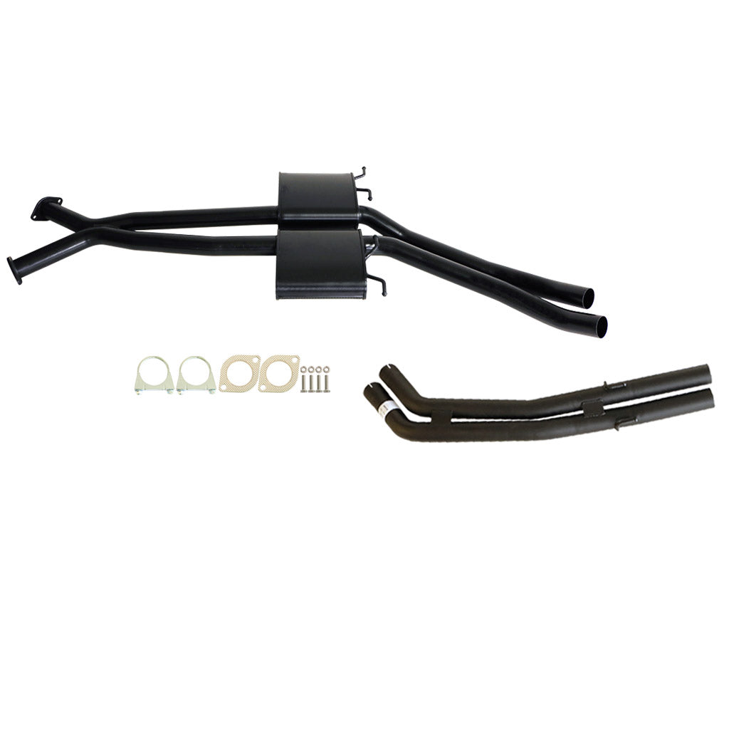 Holden Statesman WH–WL V8 Twin 2.5" Cat-Back – Front Mufflers + Rear Tailpipes – ST133-135TP — ST133-135TP