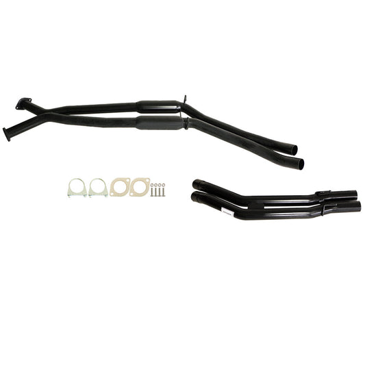 Holden Commodore VT-VZ ute wagon twin 2.5 inch front hotdog rear tailpipe exhaust - ST133HD-134TP