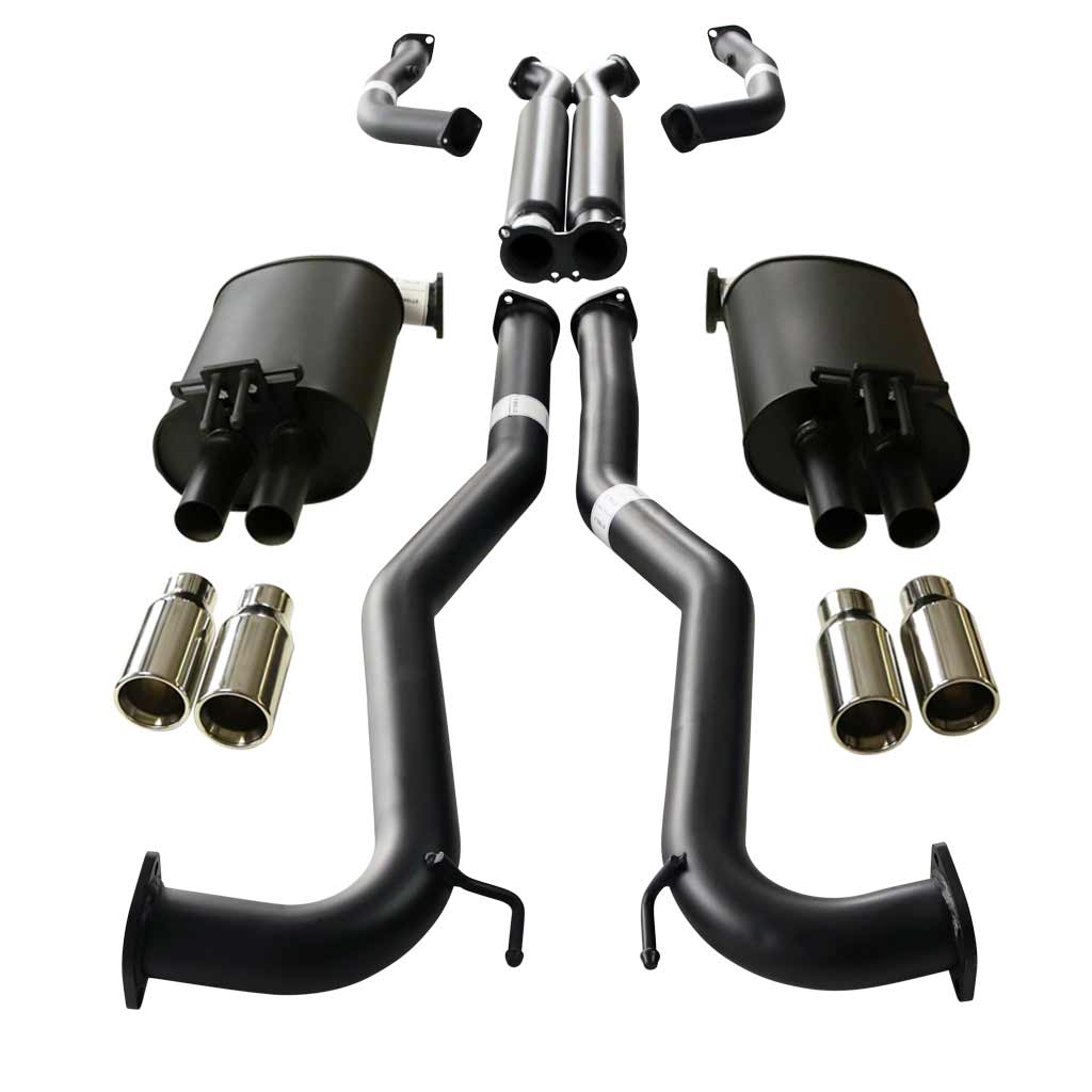 ESA ST181-184HDXS-3 Holden Commodore VE VF twin 3 inch cat-back straight tips
