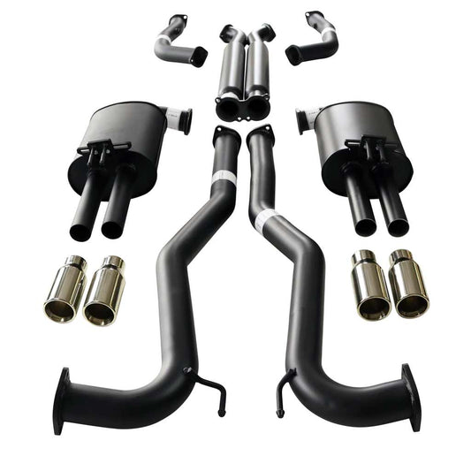 ESA ST181-194HDXS-3 Holden Commodore VE VF ute Statesman WM WN twin 3 inch cat-back straight tips