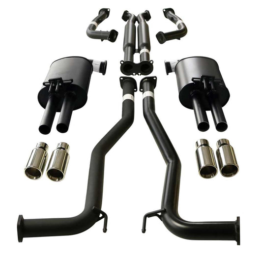 ESA ST181-194HDXS Holden Commodore VE VF ute Statesman WM WN twin 2.5 inch cat-back straight tips