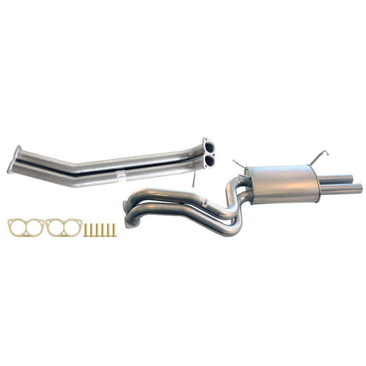 Ford Falcon BA–BF XR6 Turbo Sedan Twin 2.5" Cat-Back – Centre Delete – ST250PO-251 — ST250PO-251