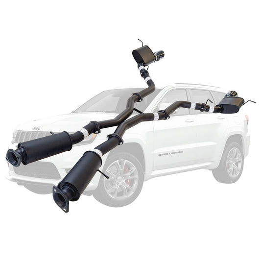 Jeep Grand Cherokee SRT twin 3 inch cat-back exhaust