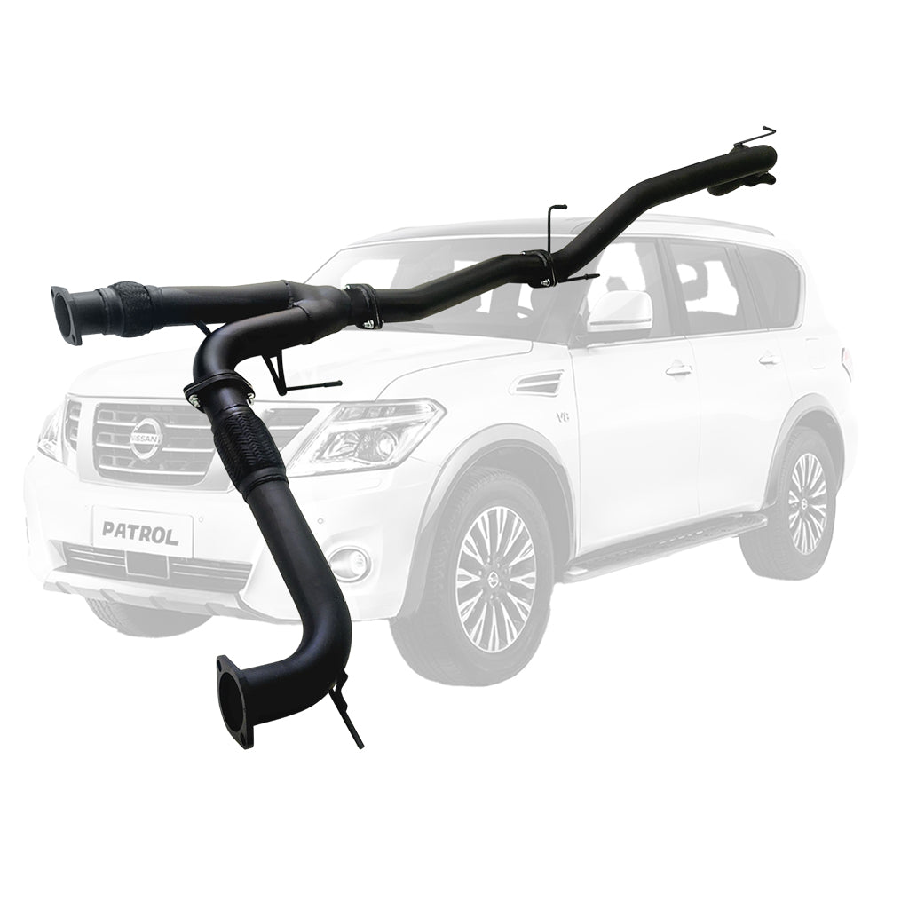 ST501PO-505TP Nissan Y62 Patrol 5.6L V8 3 inch pipe-only exhaust