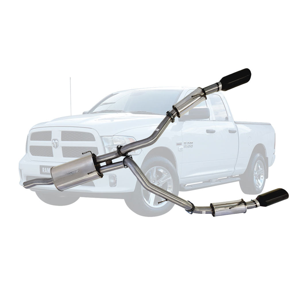RAM 1500 DS black chrome tips ST600-604BCT-SS