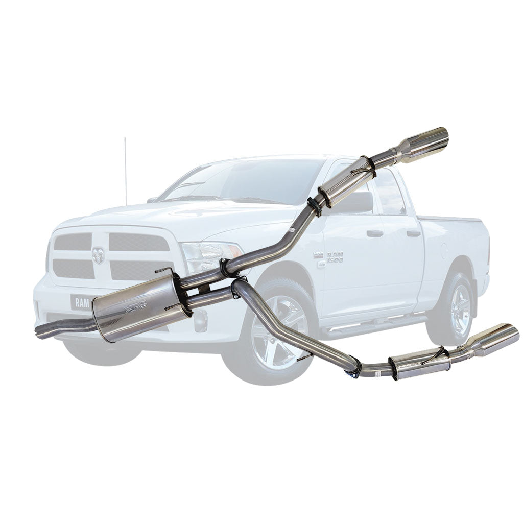 RAM 1500 DS polished chrome tips ST600-604CT-SS