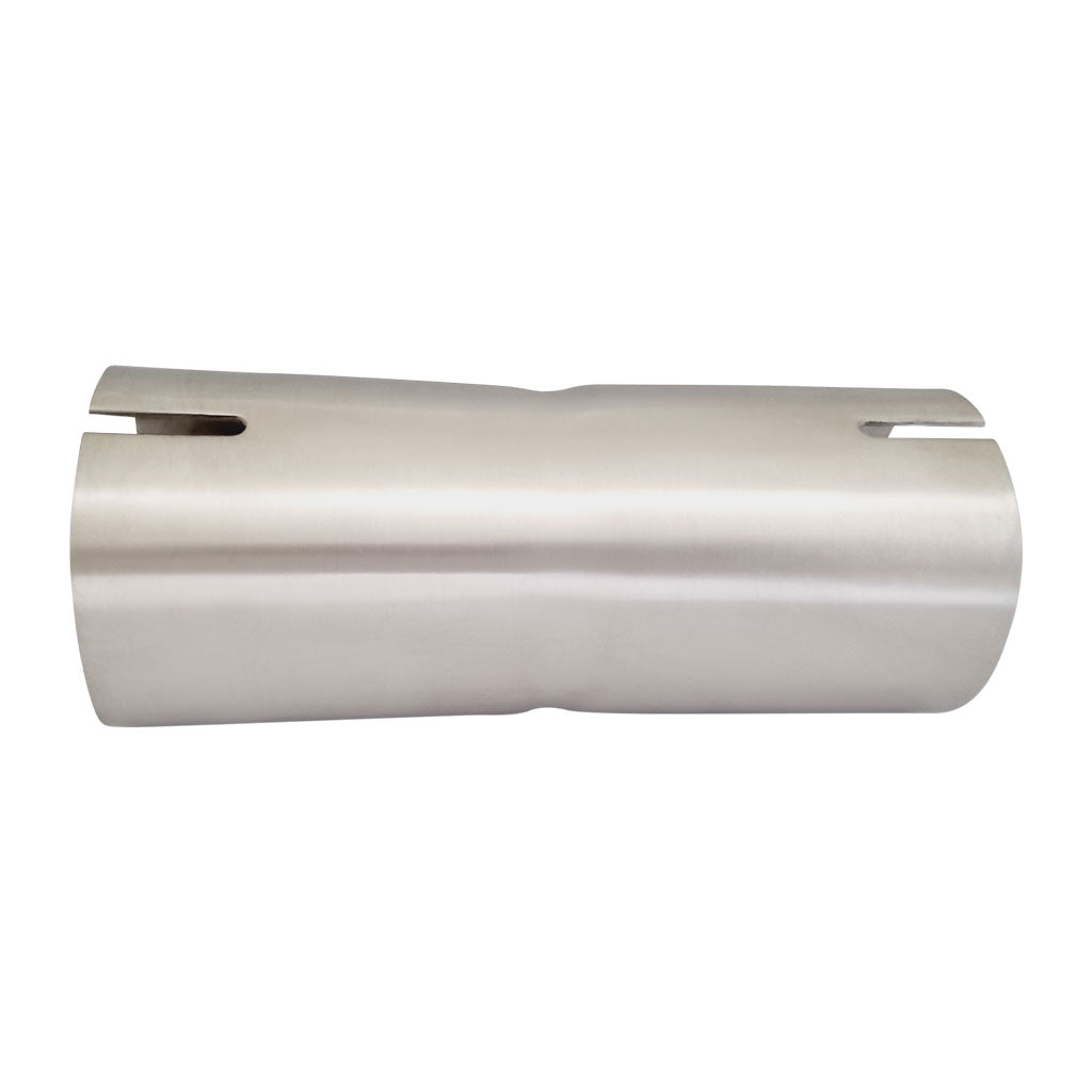 304 stainless double exhaust coupler