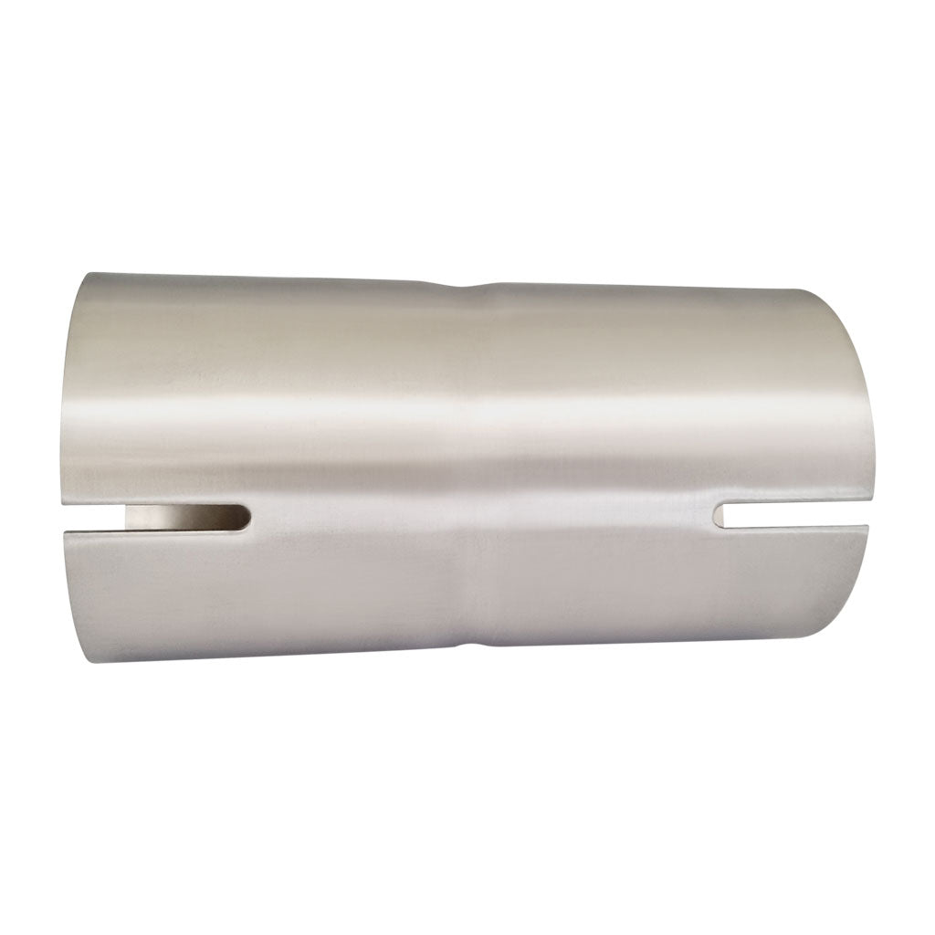 STC300-304B — 3-3" Double Couplers SS304 Brushed 6" (152mm) Whole Length 1.5mm WT
