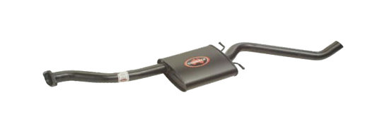 Redback 2.5" Centre Muffler Exhaust for Holden Commodore VS V6 Sedan with IRS | STR117