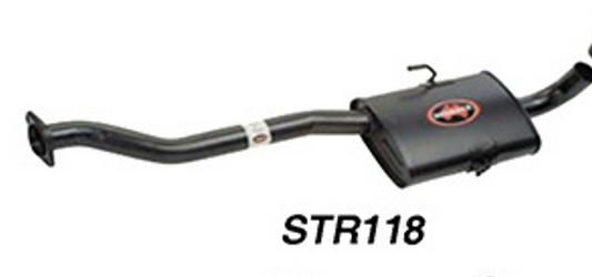 Redback 2.5-inch Front Muffler Assembly – Commodore VS V6 Wagon | STR118