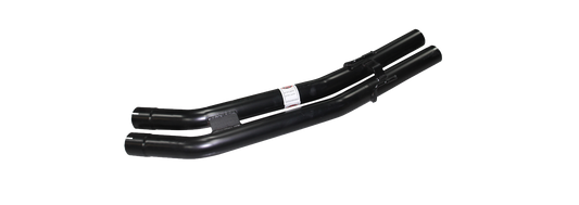 Redback Dual Exit Rear Muffler Delete Pipe for Holden Commodore V8 VT VX VY VZ Ute and Wagon | STR134TP